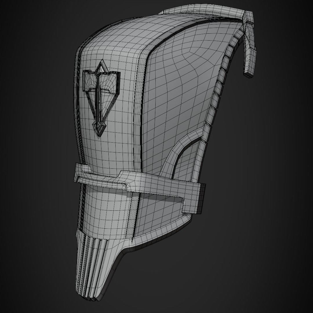 Arcane Jayce Hammer and Pauldron Bundle for Cosplay 3D Model Collection_25