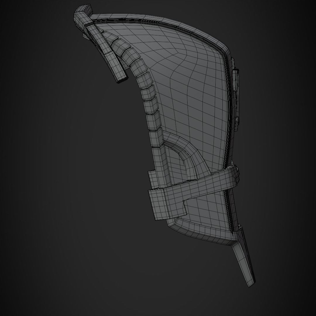 Arcane Jayce Hammer and Pauldron Bundle for Cosplay 3D Model Collection_29