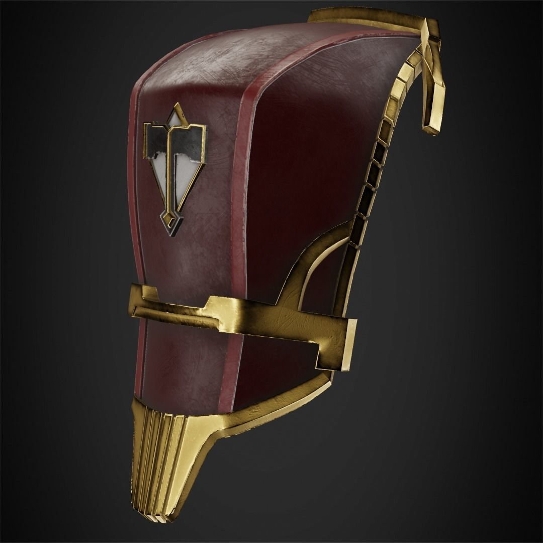 Arcane Jayce Hammer and Pauldron Bundle for Cosplay 3D Model Collection_18