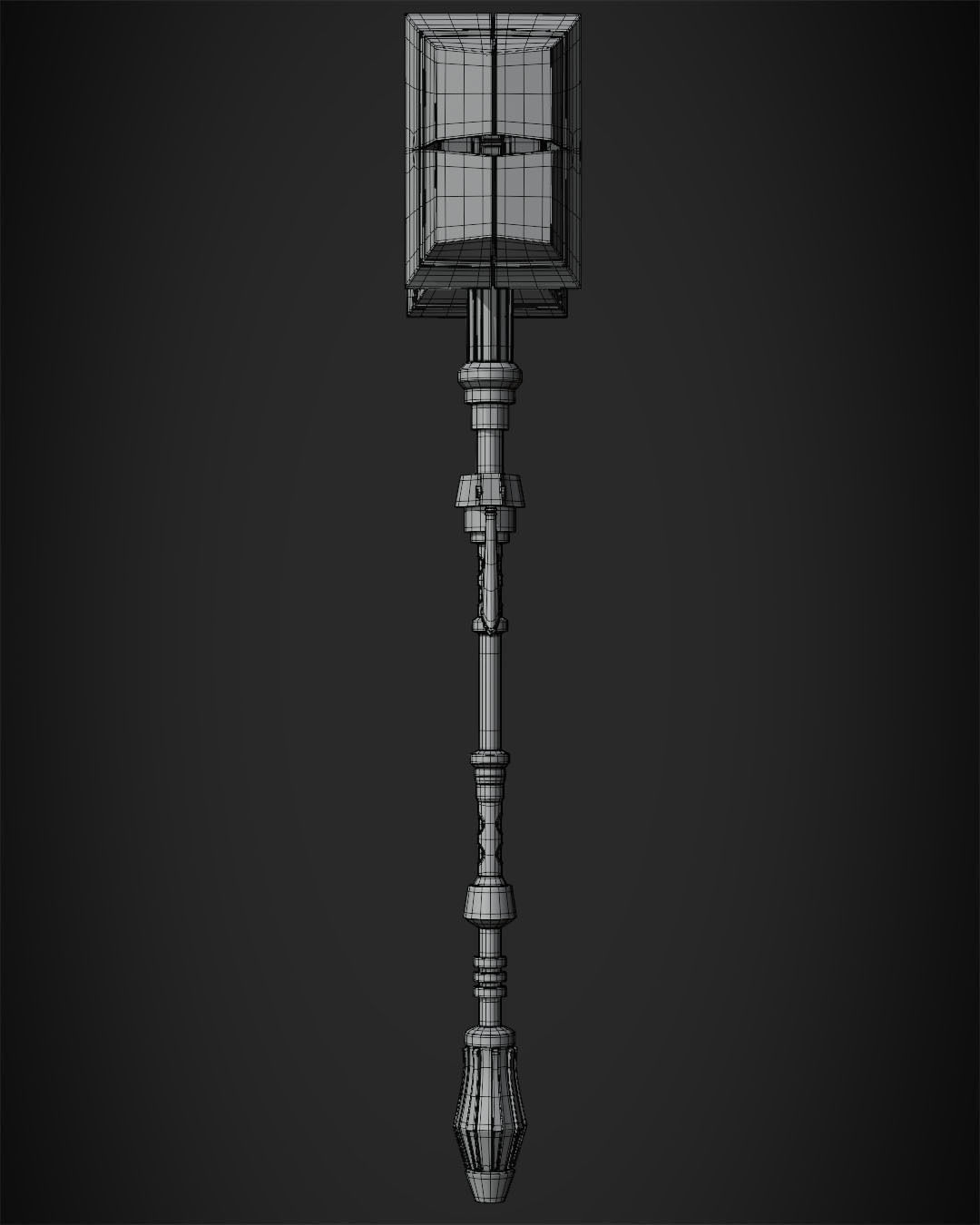 Arcane Jayce Hammer and Pauldron Bundle for Cosplay 3D Model Collection_15