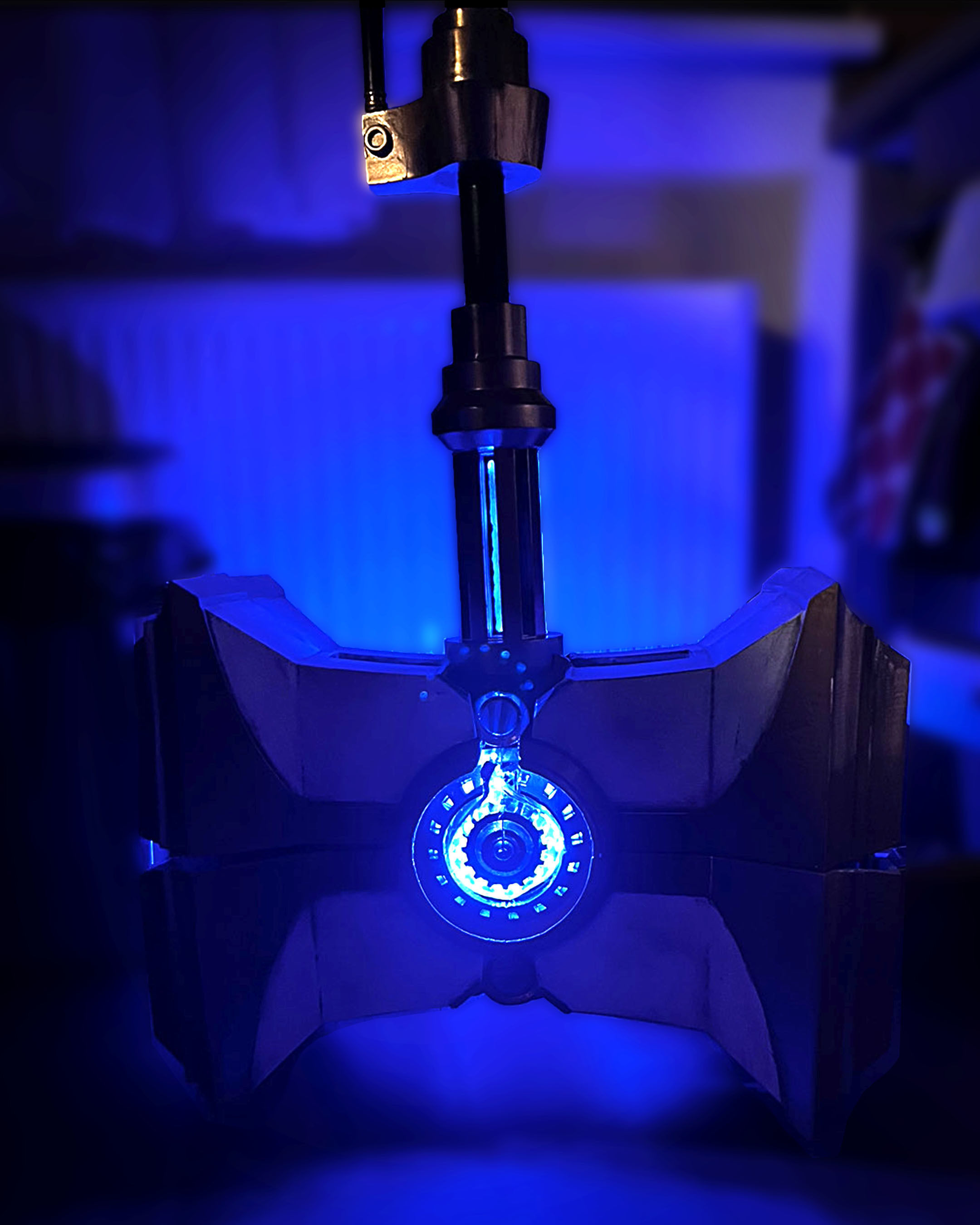 Arcane Jayce Hammer and Pauldron Bundle for Cosplay 3D Model Collection_3