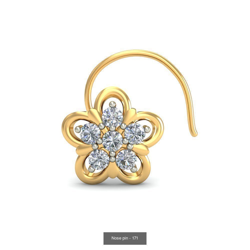 19 Nose Pin 3dm renders details 3D Model Collection_19