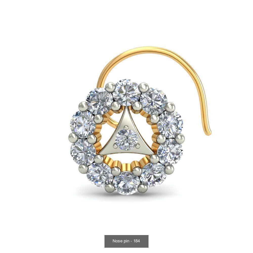 19 Nose Pin 3dm renders details 3D Model Collection_6