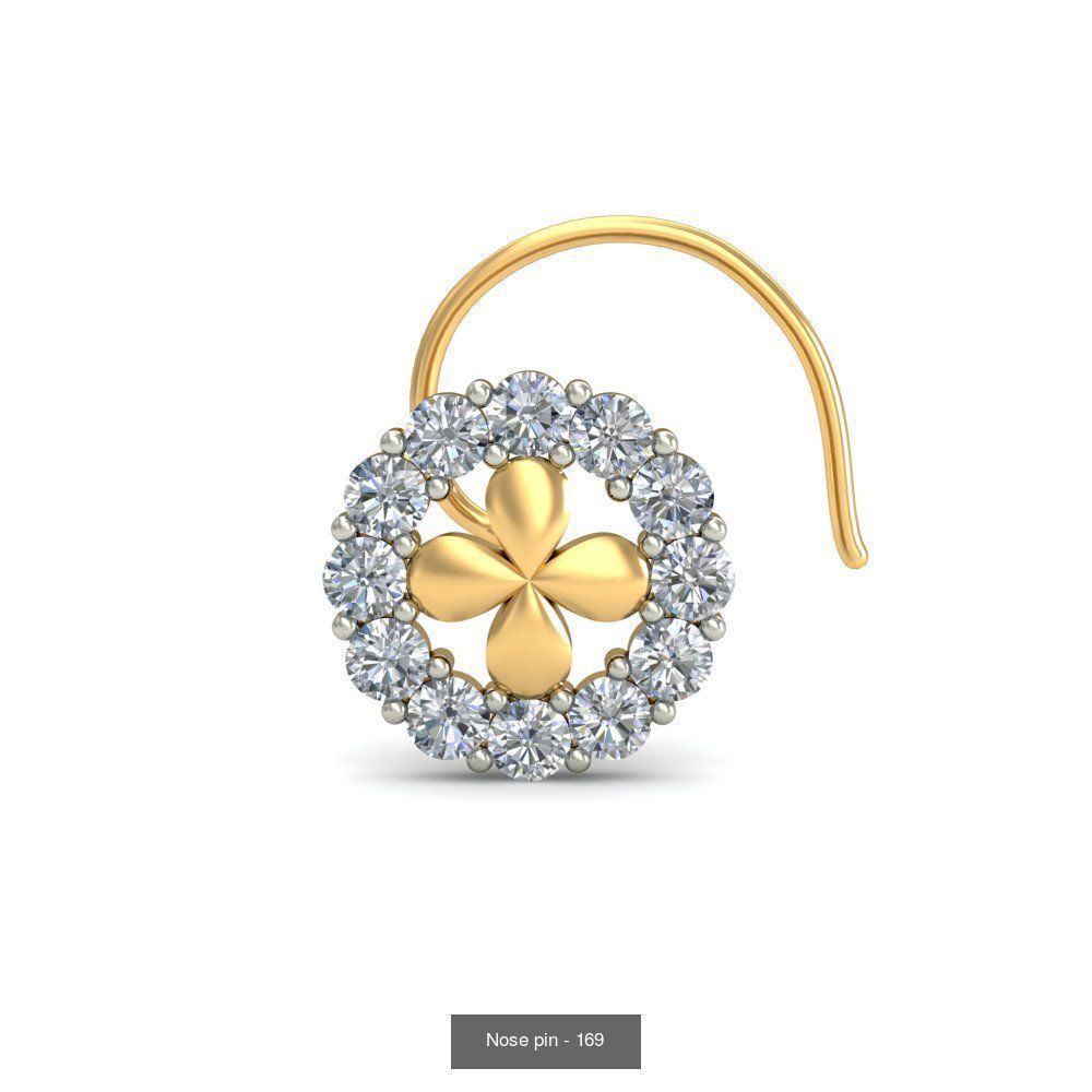 19 Nose Pin 3dm renders details 3D Model Collection_21