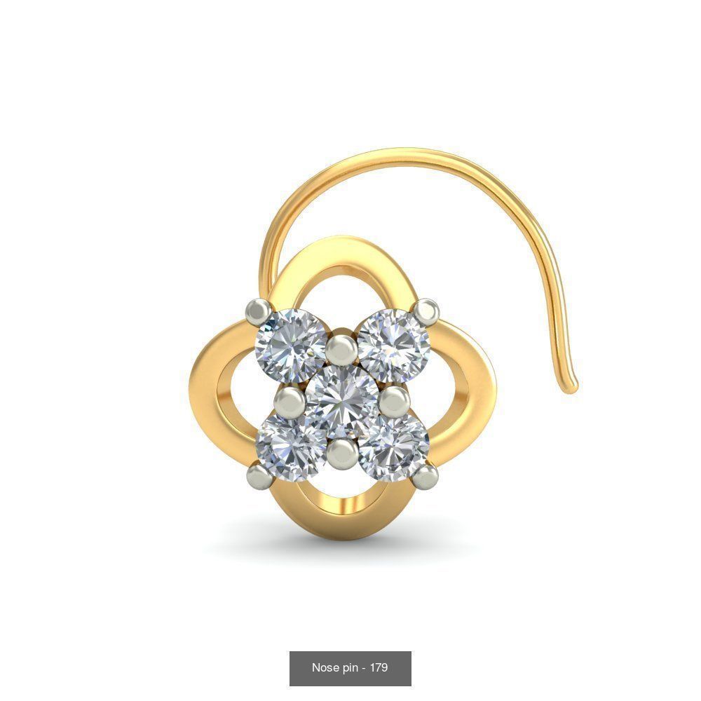 19 Nose Pin 3dm renders details 3D Model Collection_11