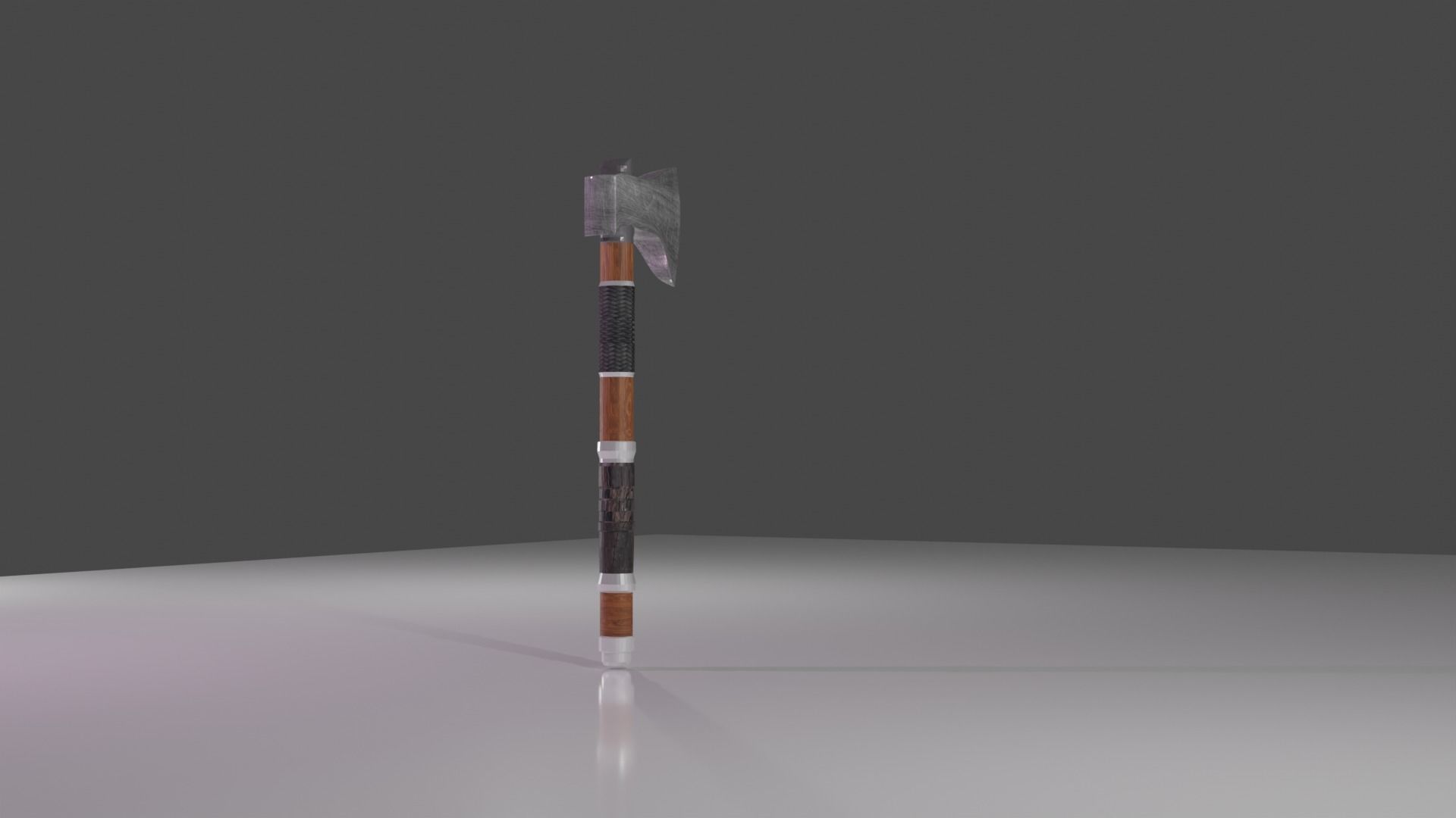 battle ax  Free 3D model_10