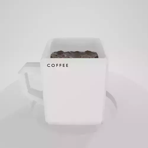 3d coffee cup