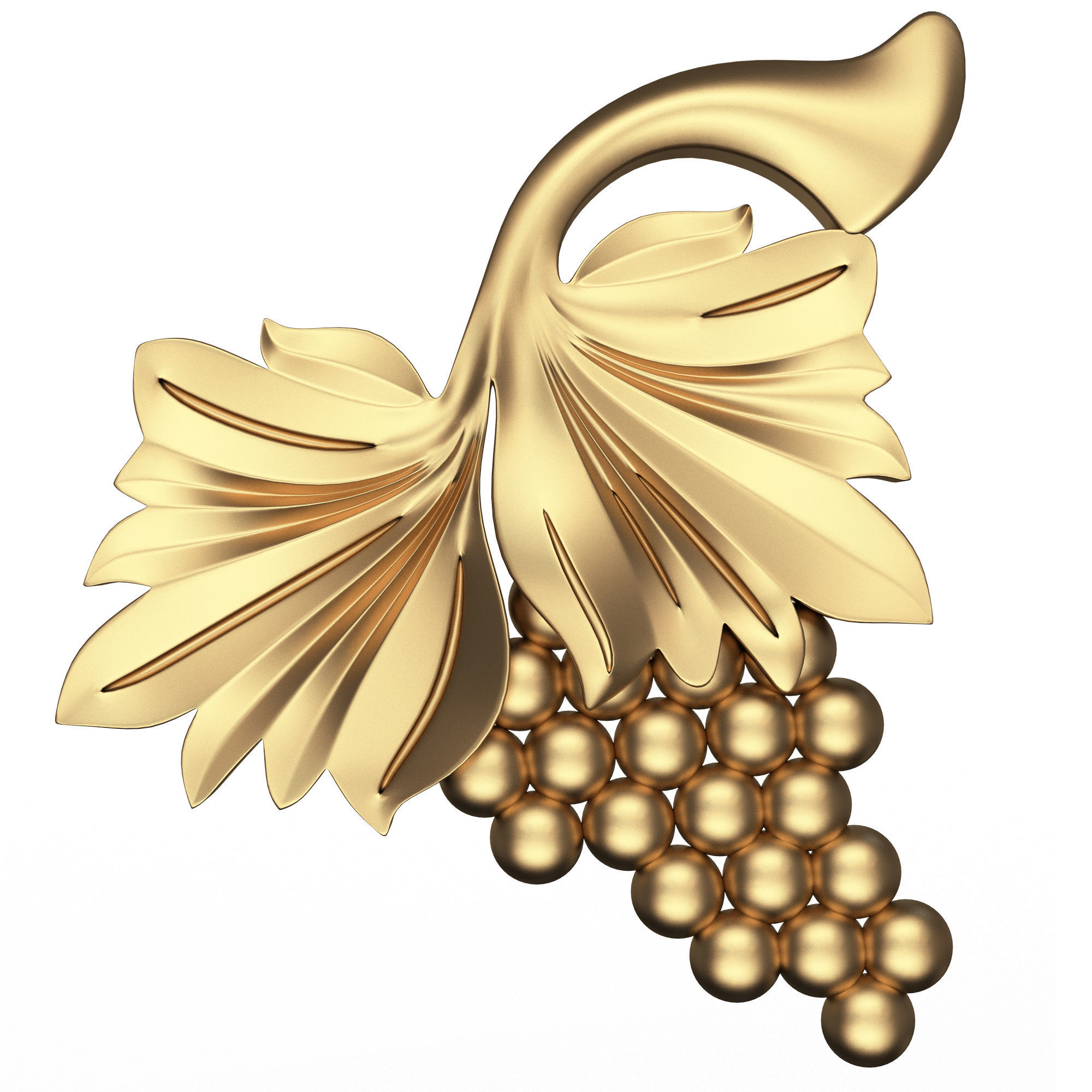 Collection of 25 Classic Carvings 05 Low-poly 3D model_39