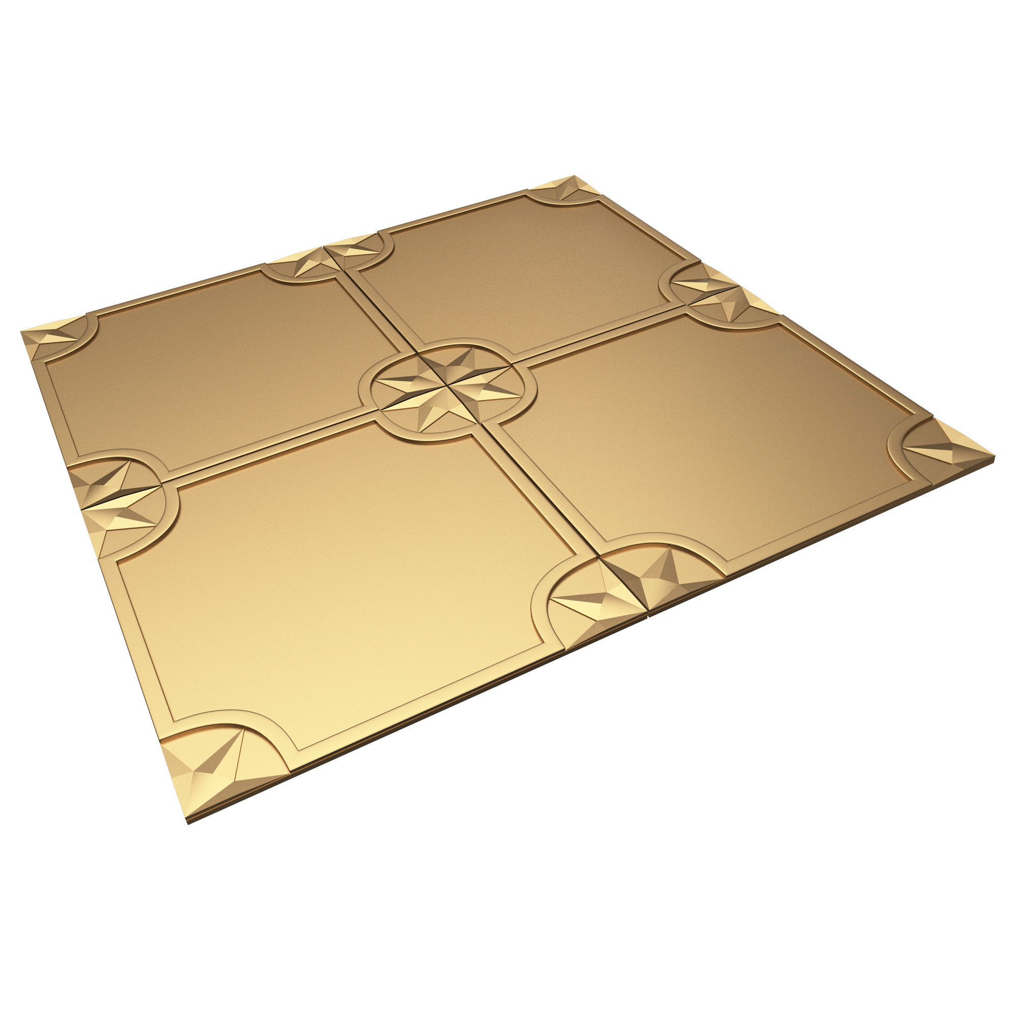 Collection of 25 Classic Carvings 05 Low-poly 3D model_22