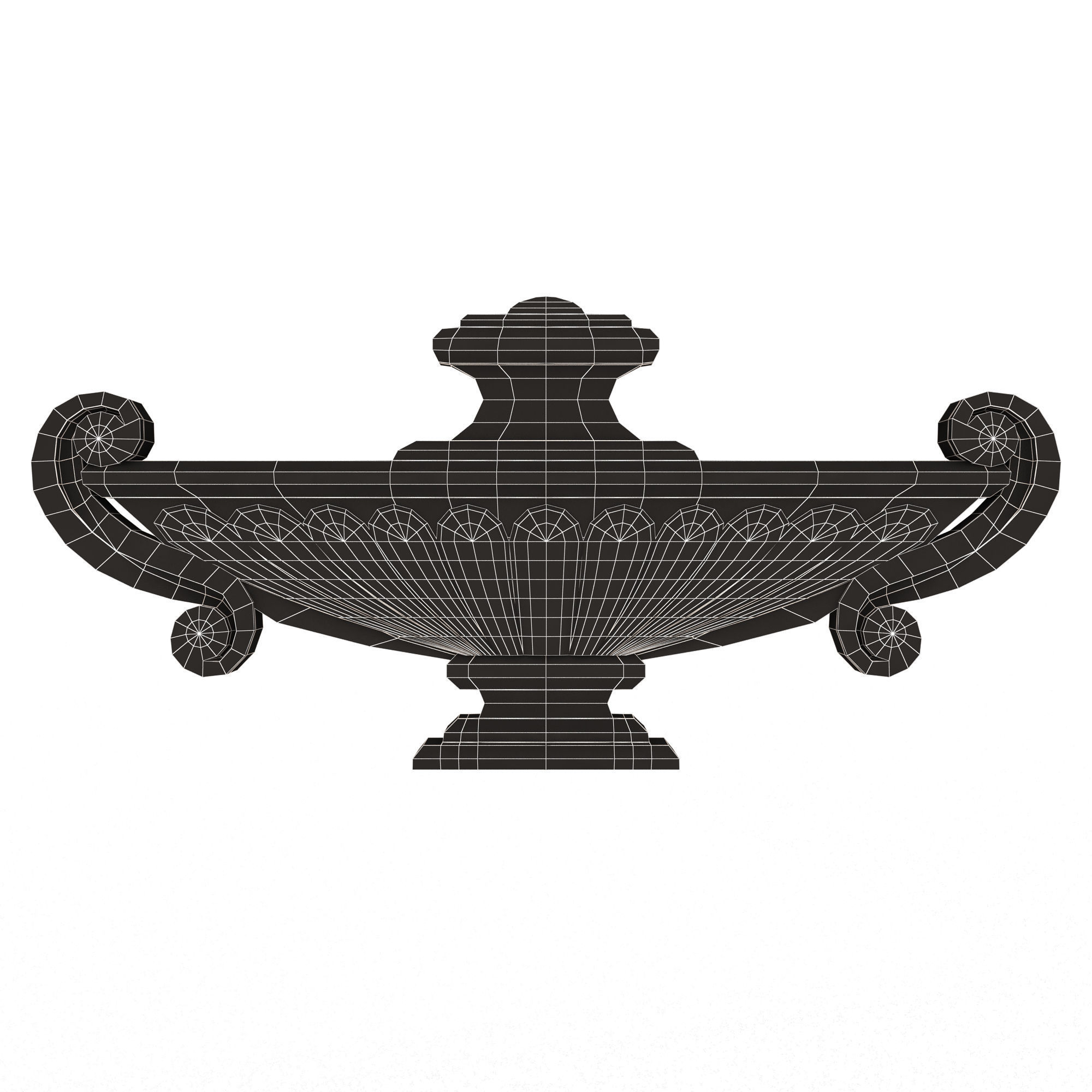 Collection of 25 Classic Carvings 05 Low-poly 3D model_42