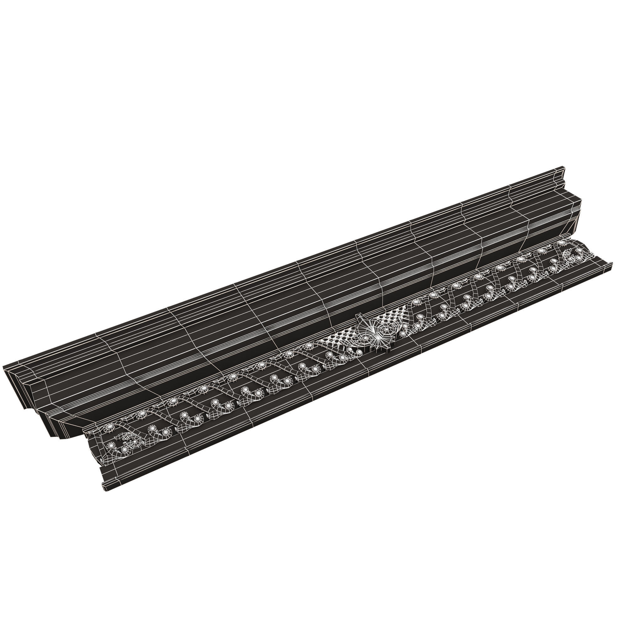 Collection of 25 Classic Carvings 05 Low-poly 3D model_60