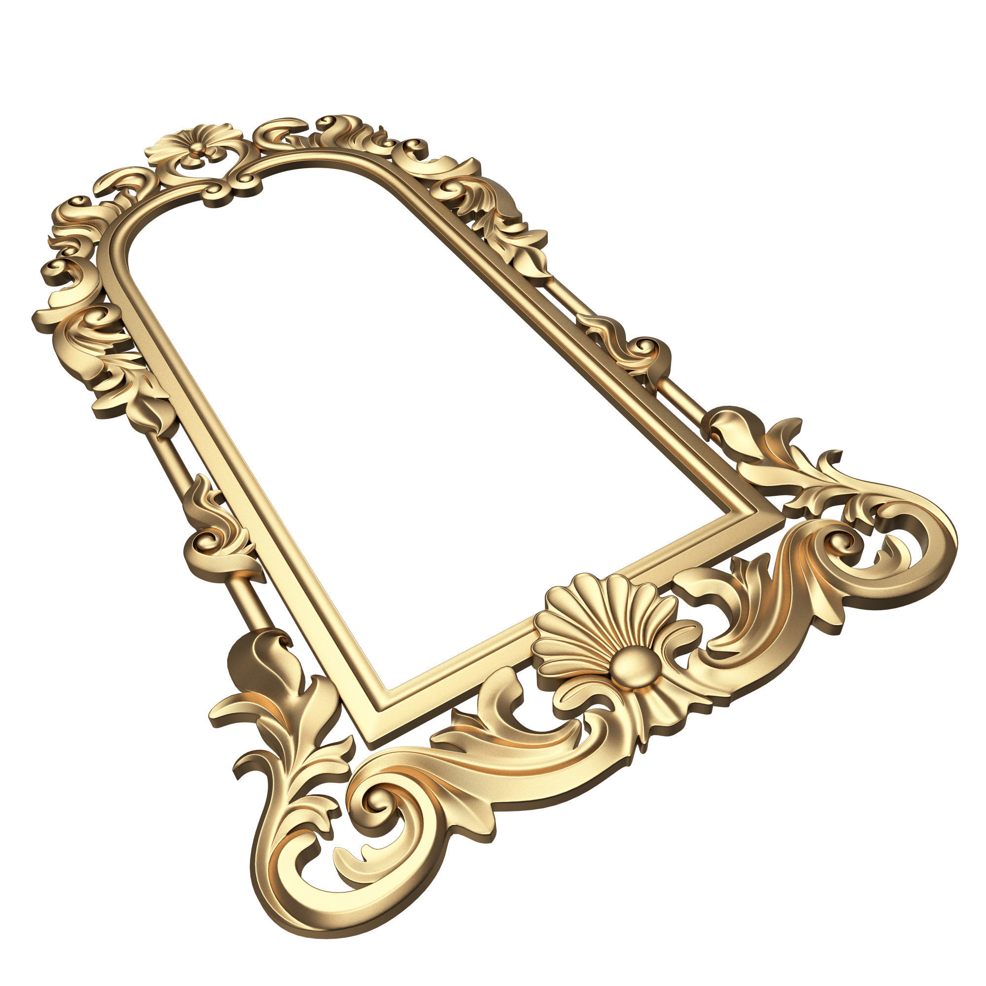 Collection of 25 Classic Carvings 05 Low-poly 3D model_26