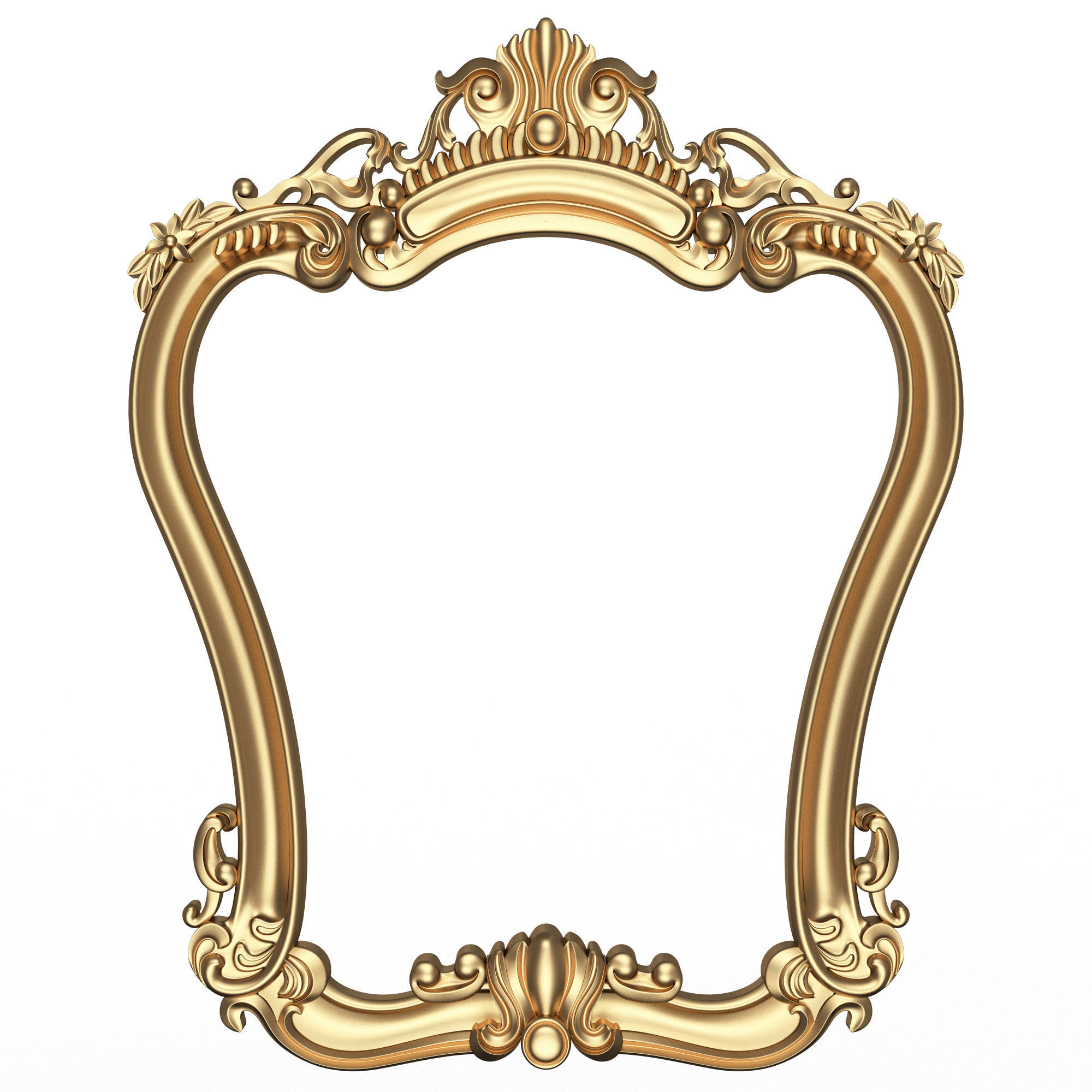 Collection of 25 Classic Carvings 05 Low-poly 3D model_23