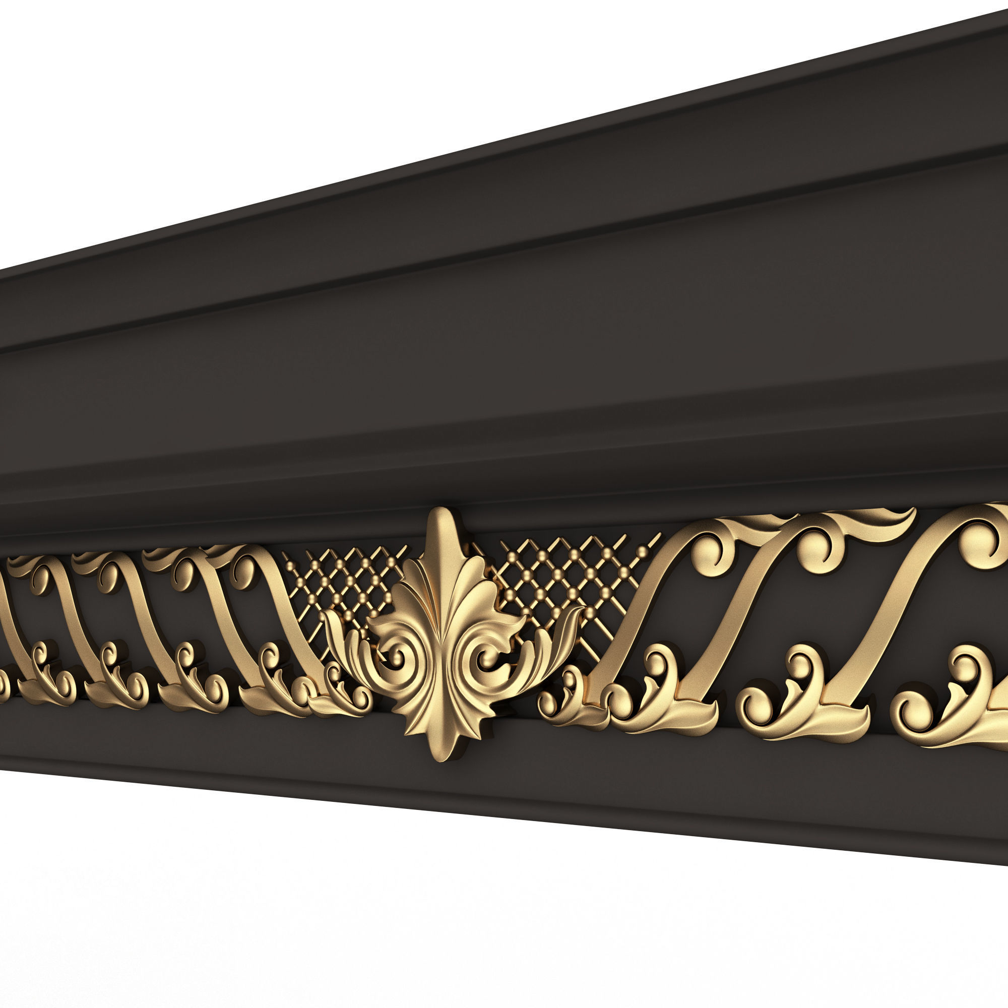 Collection of 25 Classic Carvings 05 Low-poly 3D model_38