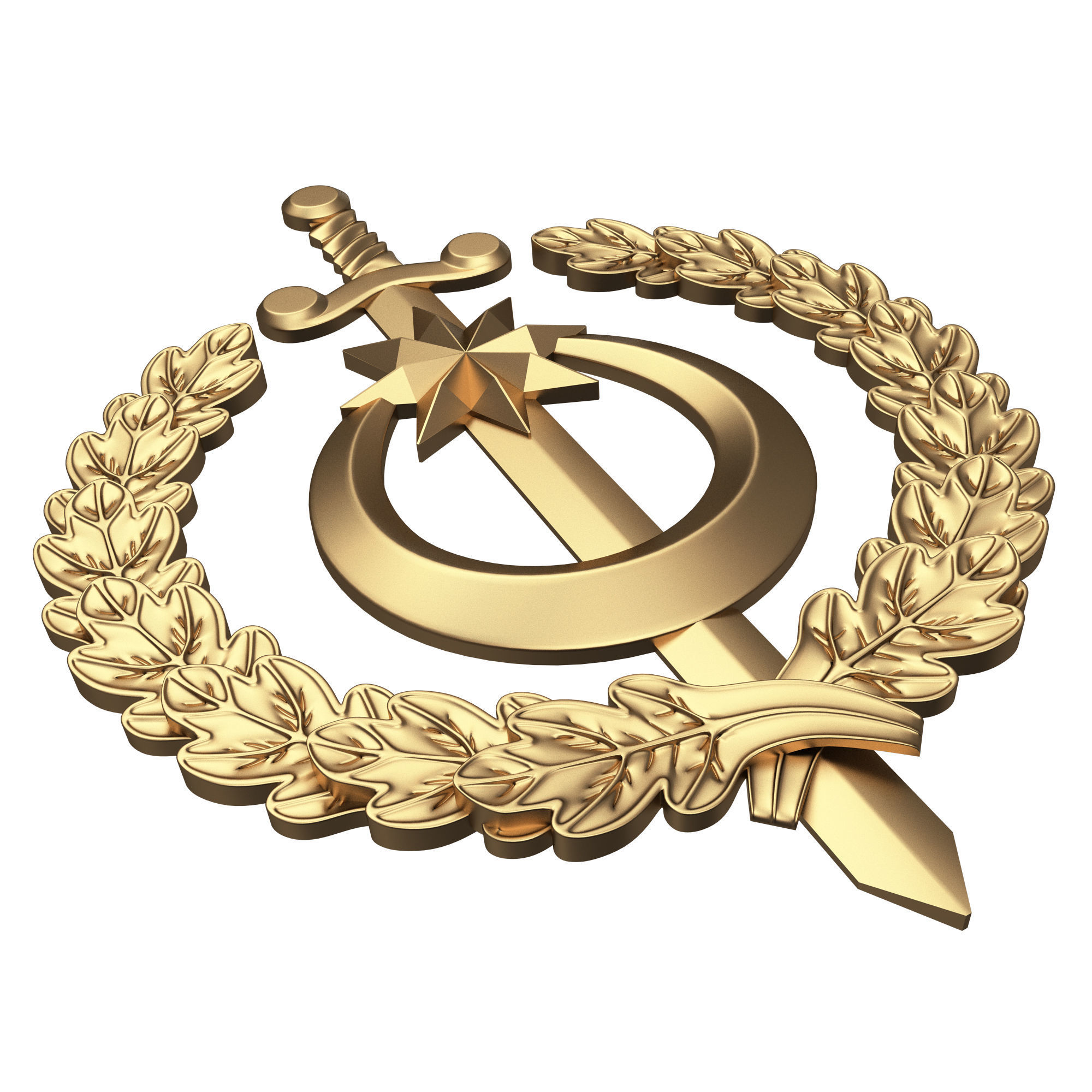 Collection of 25 Classic Carvings 05 Low-poly 3D model_28