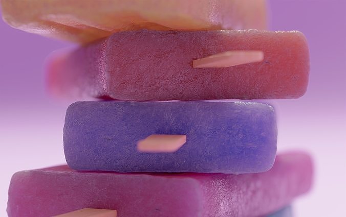 Popsicle Ice Pop Lolly 3D model 5