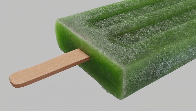 Popsicle Ice Pop Lolly 3D model 6