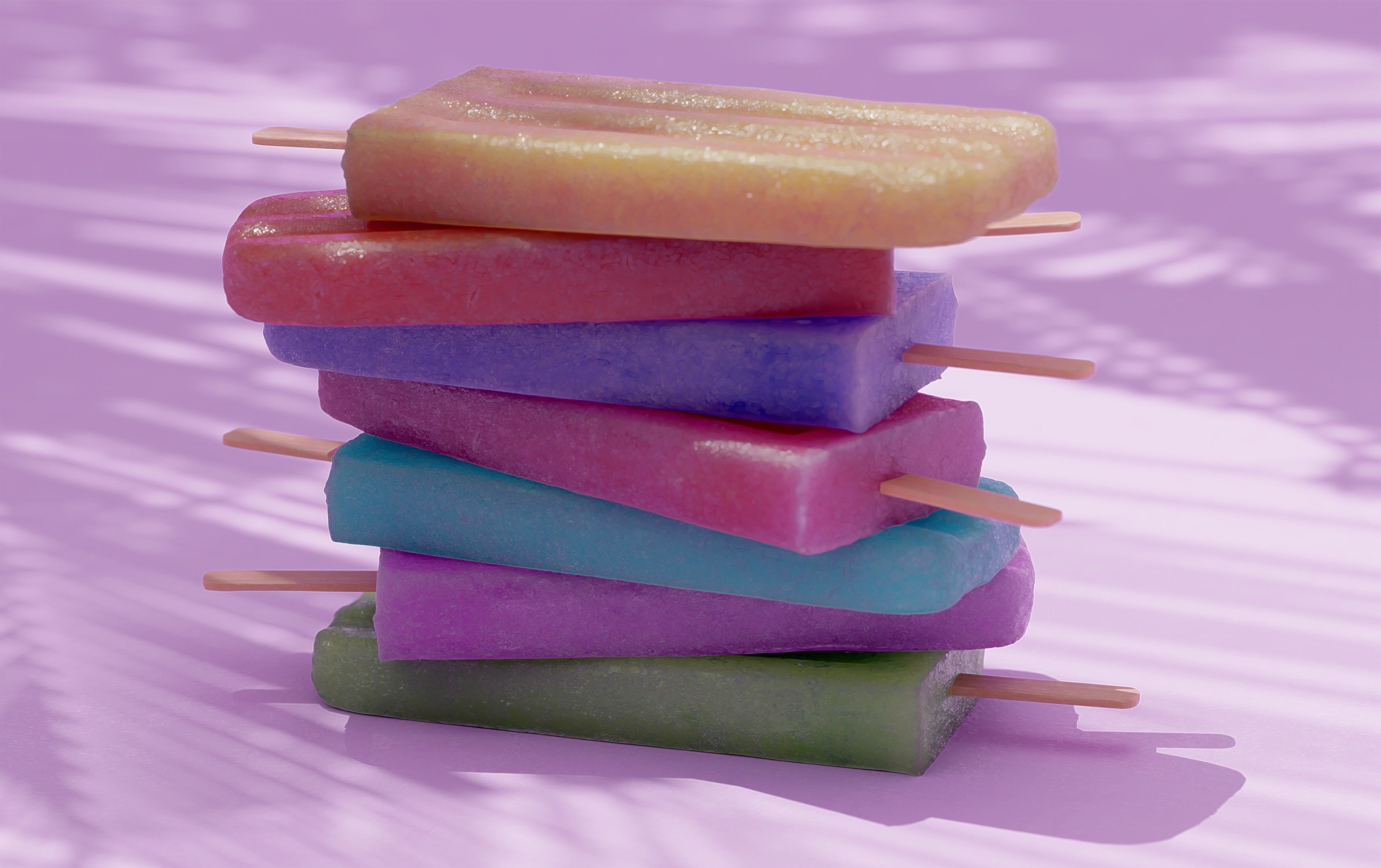 Popsicle Ice Pop Lolly 3D model_3