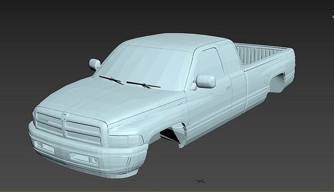 DODGE RAM 2500 1996 STL FILE 3D model 3D printable | CGTrader