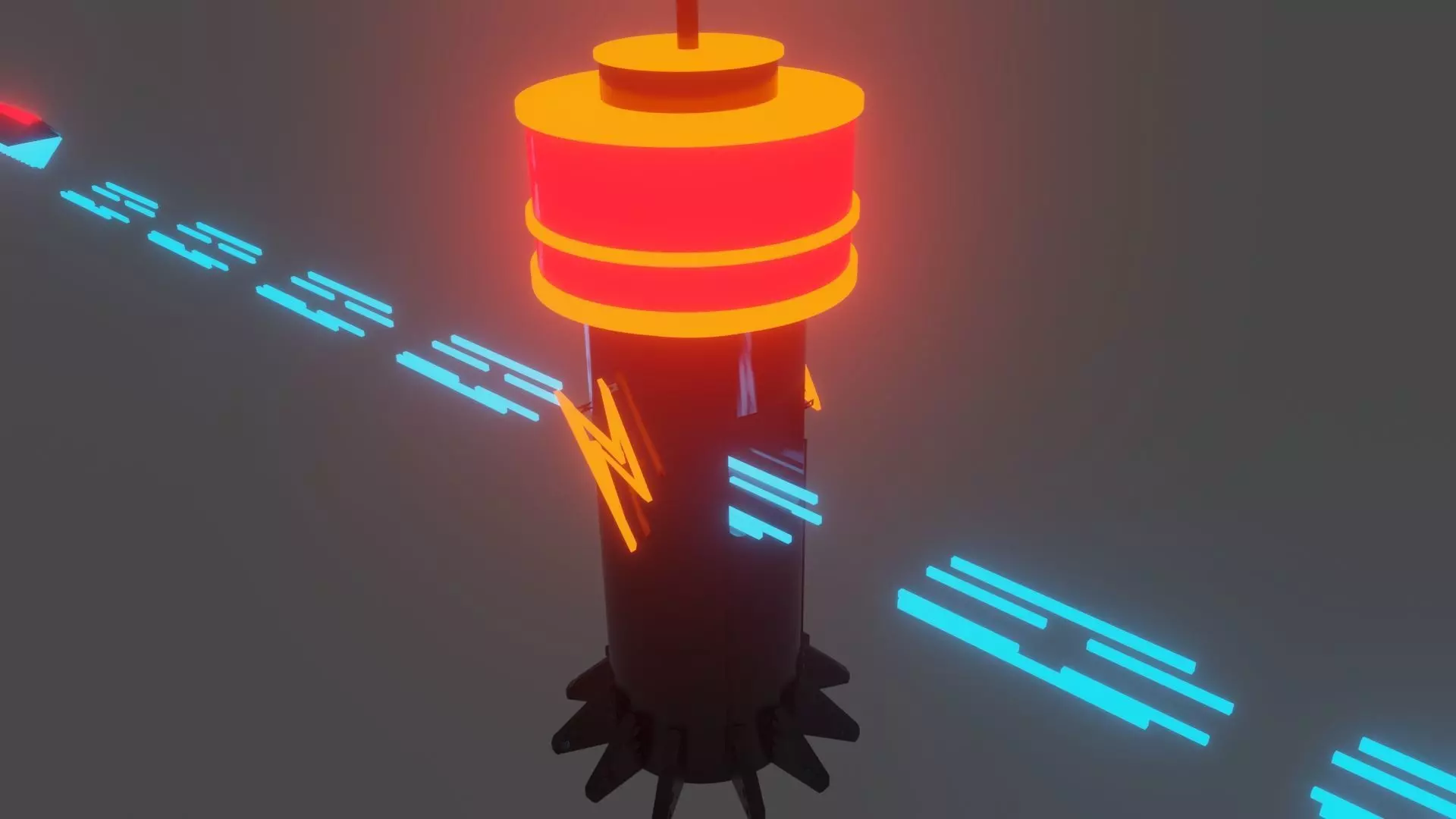 Future train 3D print model