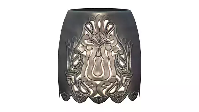 Faux Leather Mini Skirt