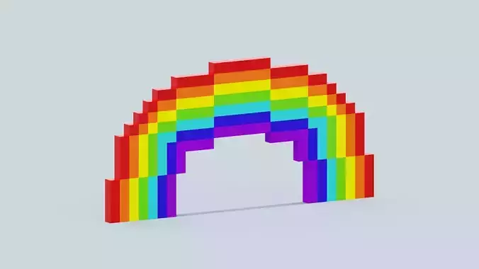Voxel Rainbow