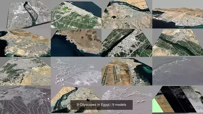 9 Cityscapes in Egypt