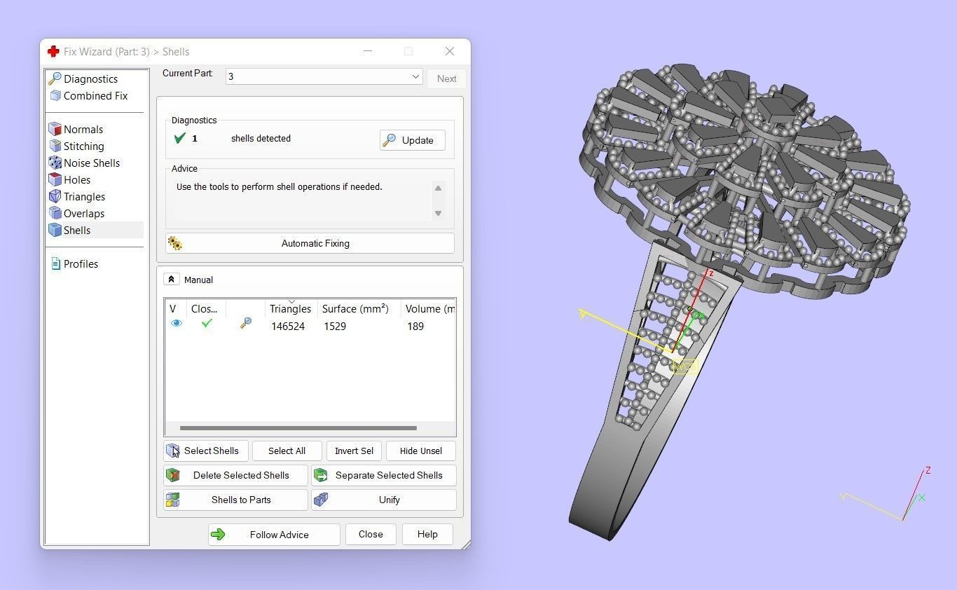 PLAIN CUT STEP RINGS 3D print model_86