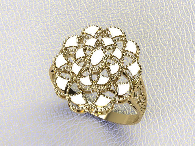 PLAIN CUT STEP RINGS 3D print model_20