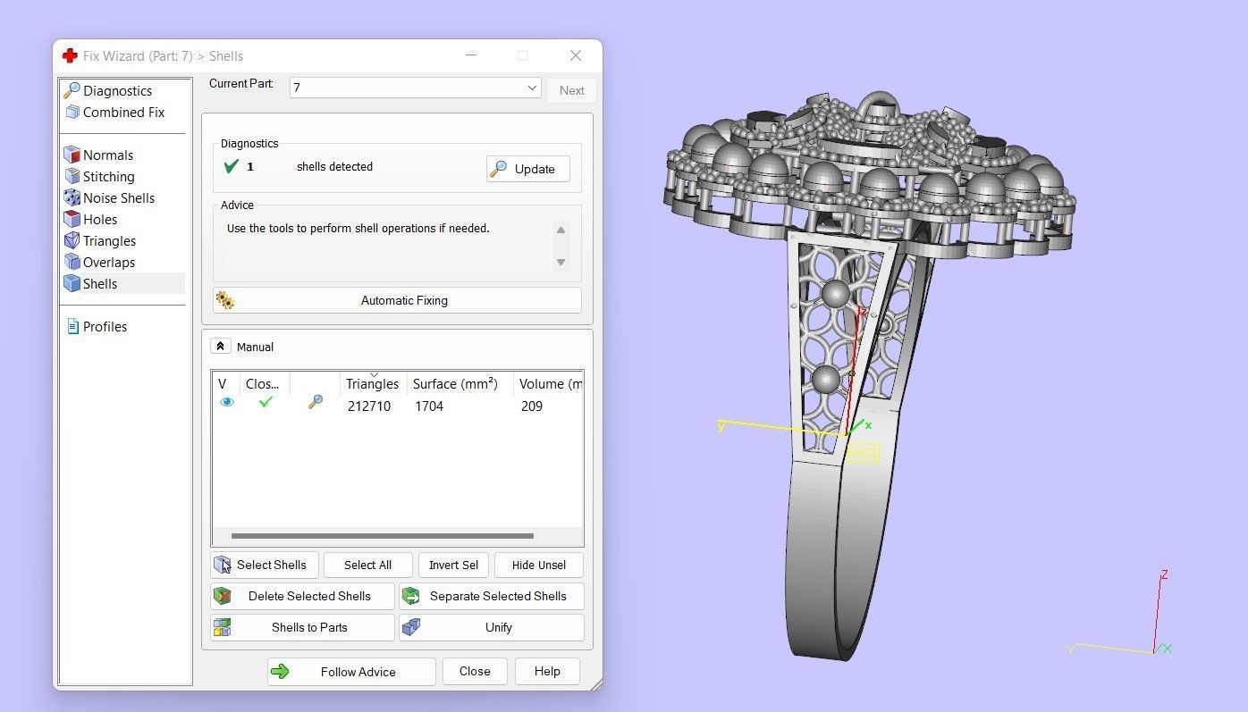 PLAIN CUT STEP RINGS 3D print model_90