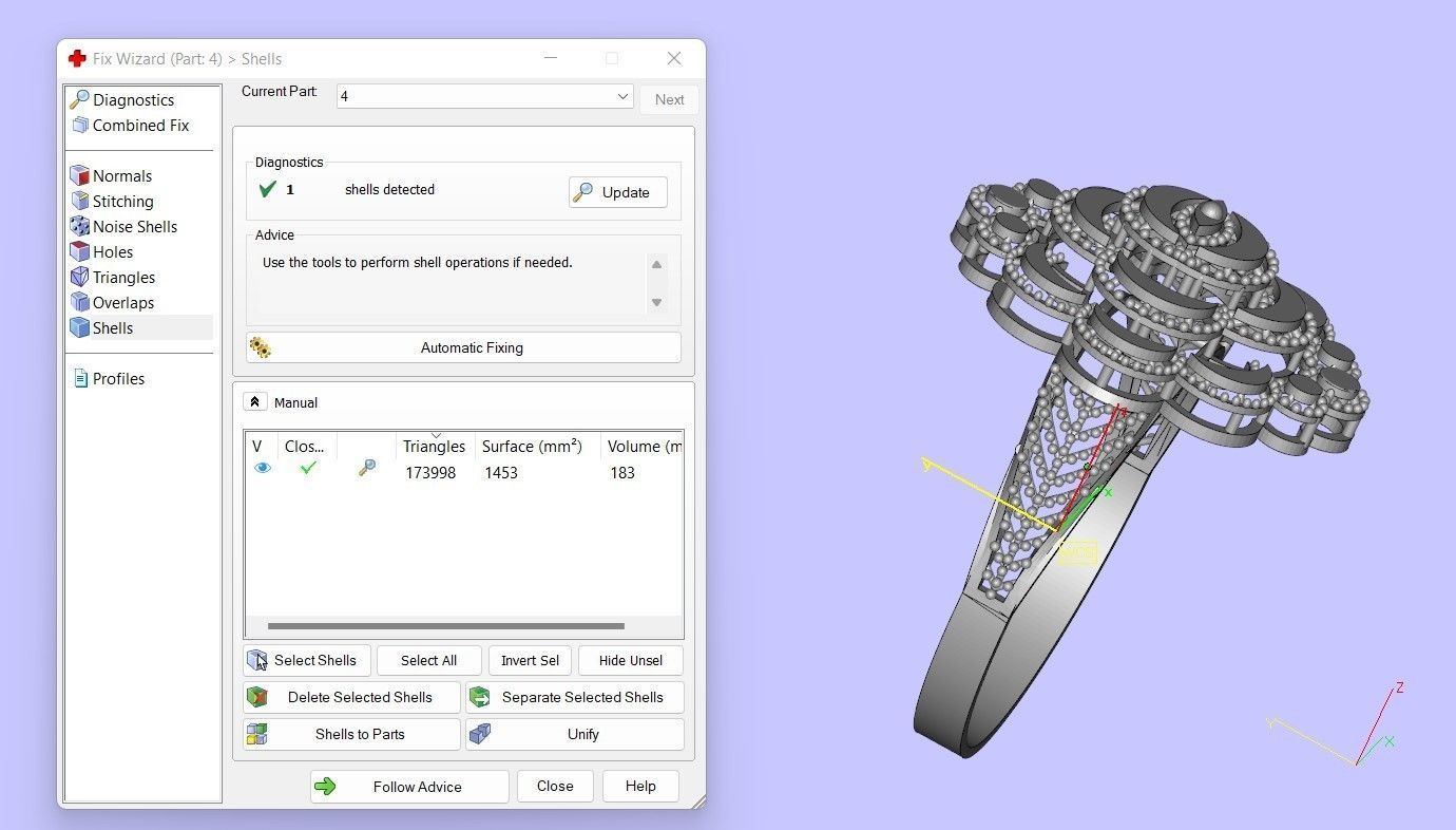 PLAIN CUT STEP RINGS 3D print model_87