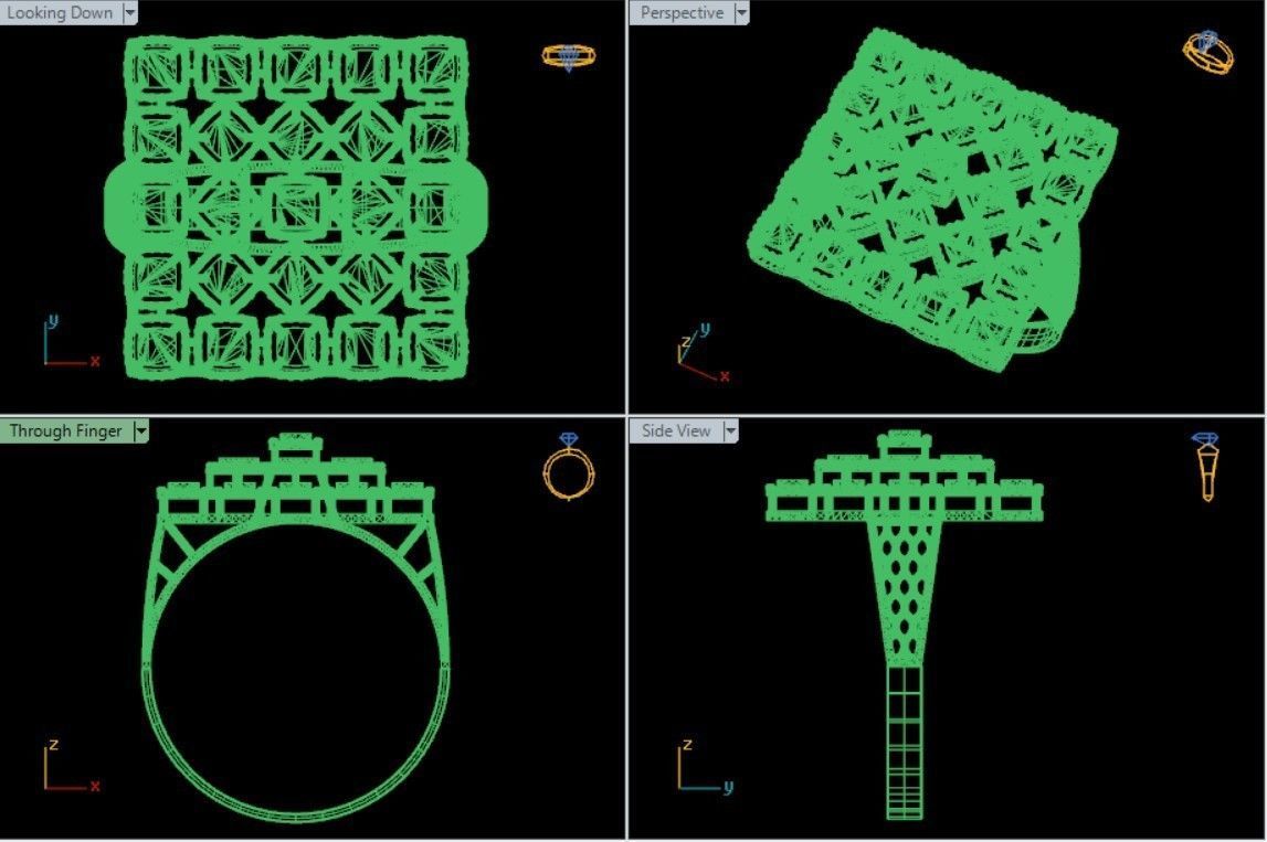 PLAIN CUT STEP RINGS 3D print model_76