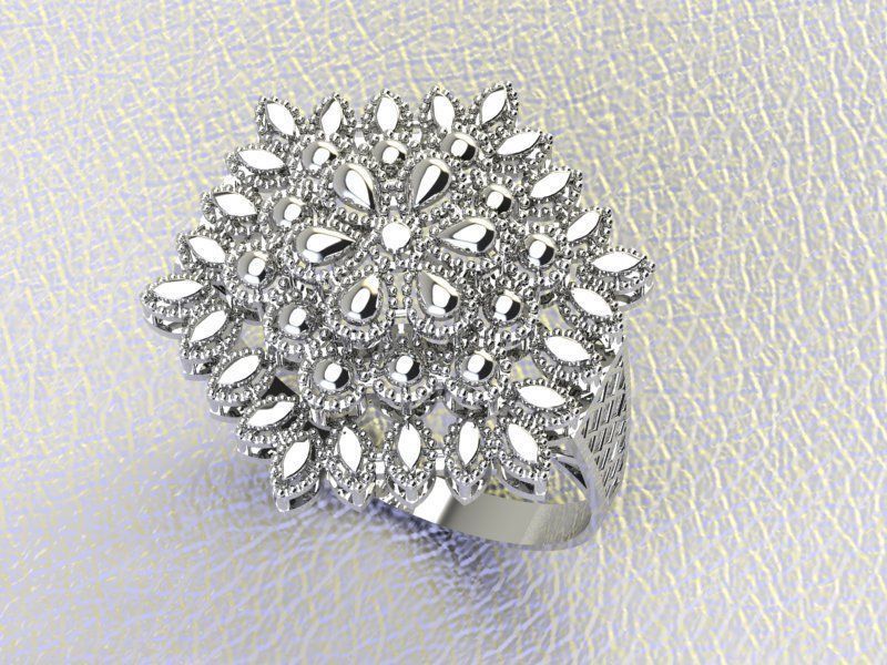 PLAIN CUT STEP RINGS 3D print model_41