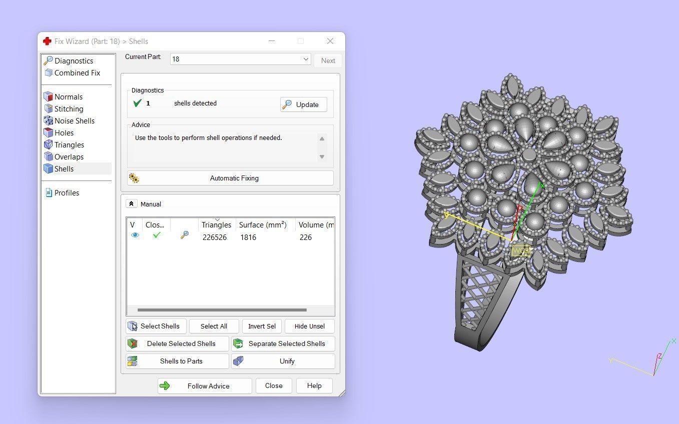 PLAIN CUT STEP RINGS 3D print model_101
