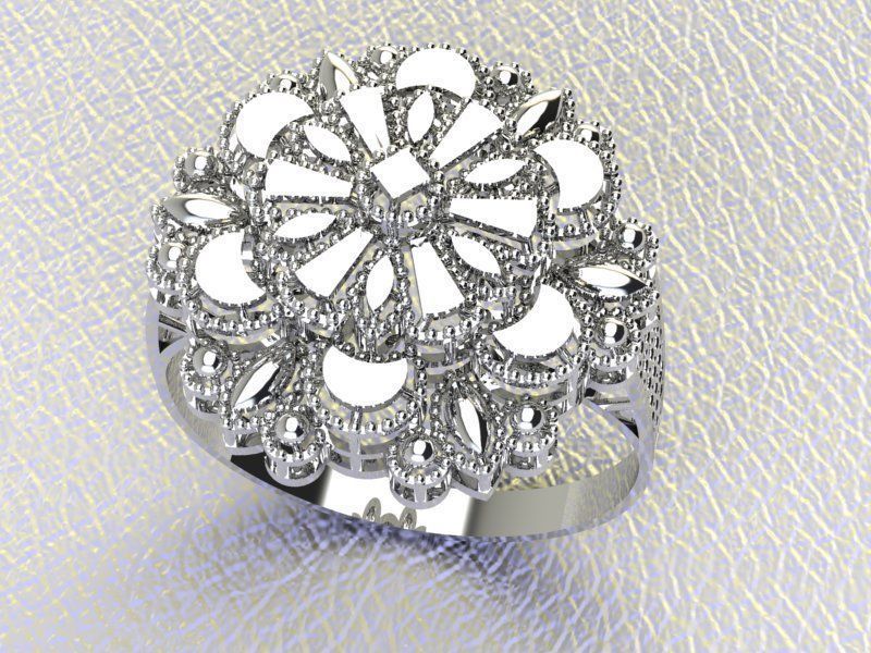 PLAIN CUT STEP RINGS 3D print model_29