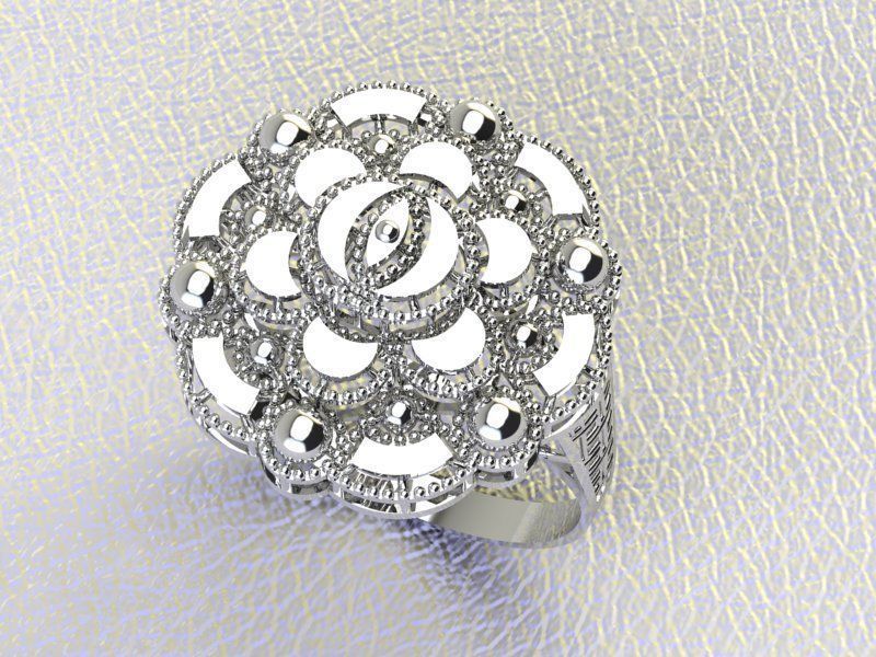 PLAIN CUT STEP RINGS 3D print model_31