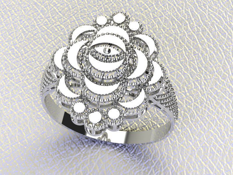 PLAIN CUT STEP RINGS 3D print model_27