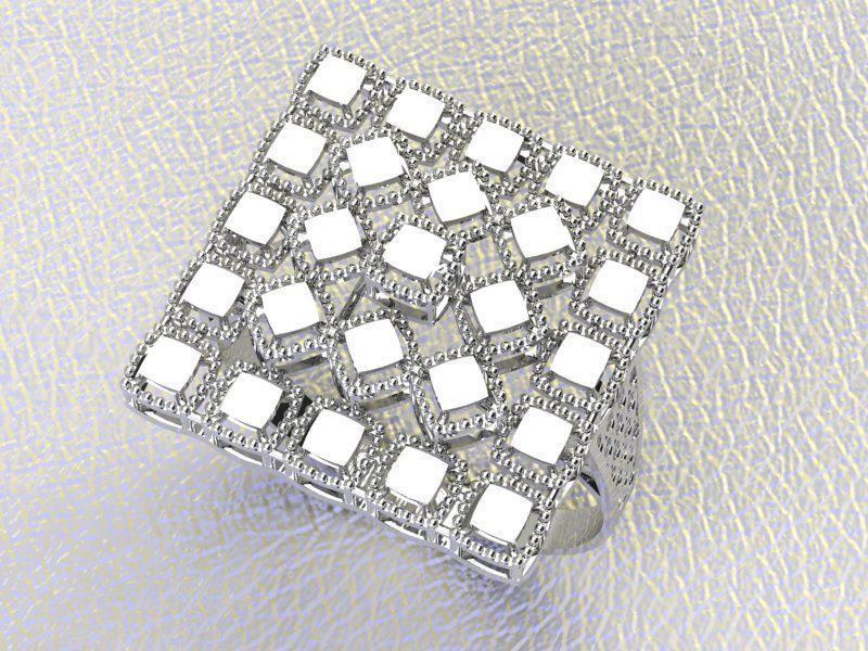 PLAIN CUT STEP RINGS 3D print model_36