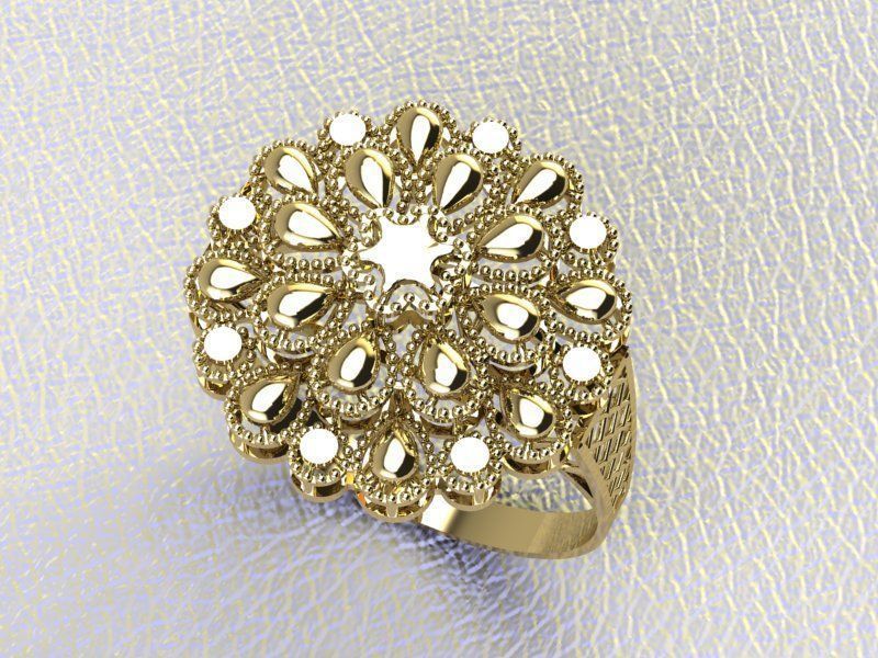 PLAIN CUT STEP RINGS 3D print model_17