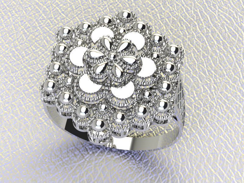 PLAIN CUT STEP RINGS 3D print model_28