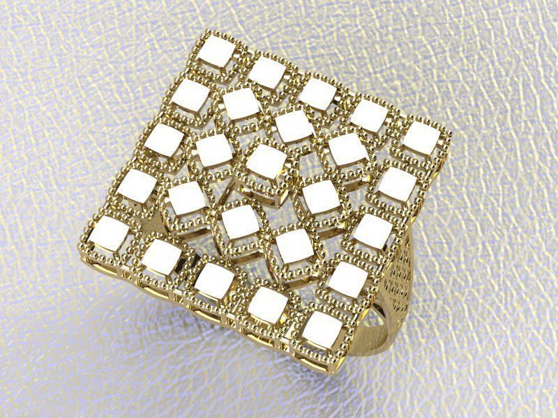 PLAIN CUT STEP RINGS 3D print model_16