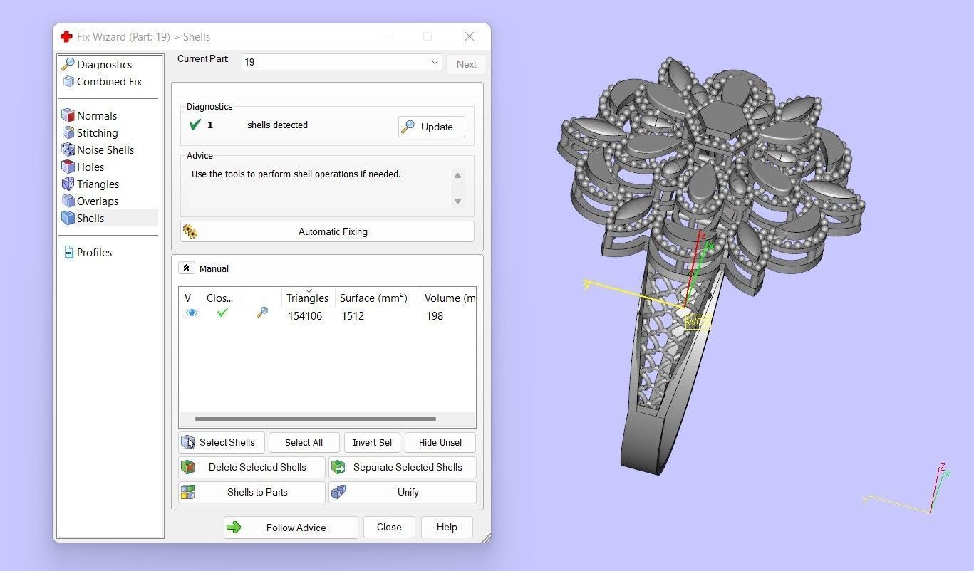 PLAIN CUT STEP RINGS 3D print model_102