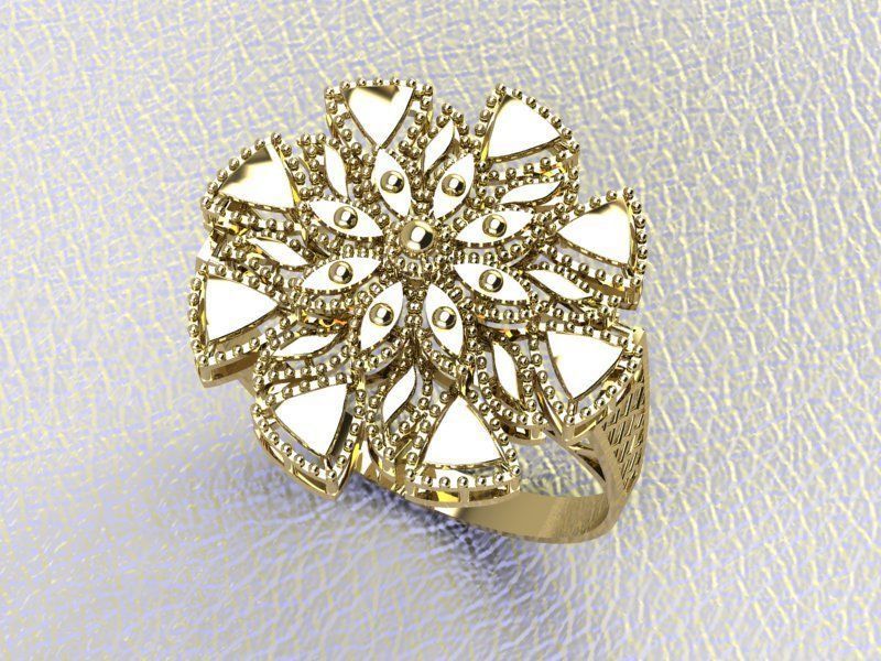 PLAIN CUT STEP RINGS 3D print model_12