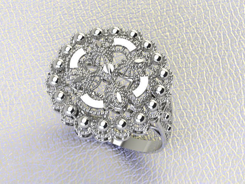 PLAIN CUT STEP RINGS 3D print model_30