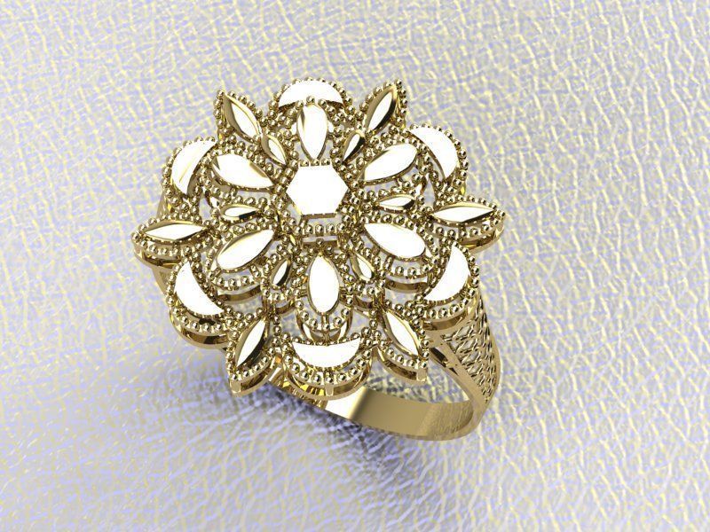 PLAIN CUT STEP RINGS 3D print model_22