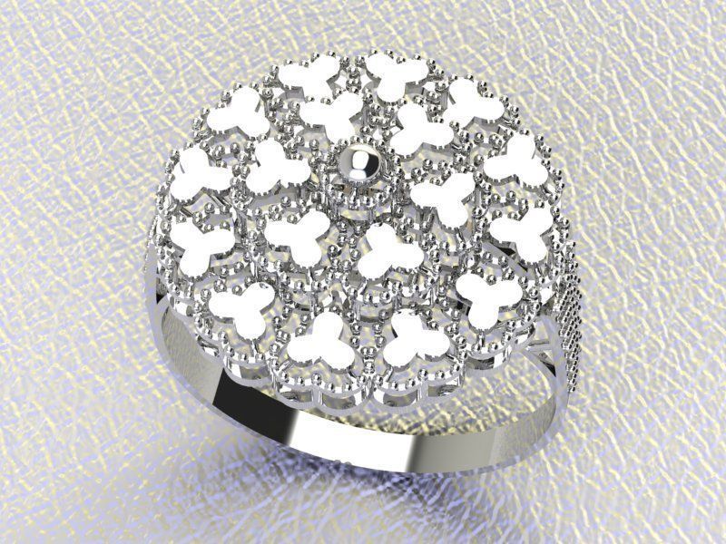 PLAIN CUT STEP RINGS 3D print model_24