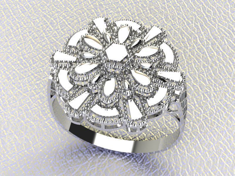 PLAIN CUT STEP RINGS 3D print model_25