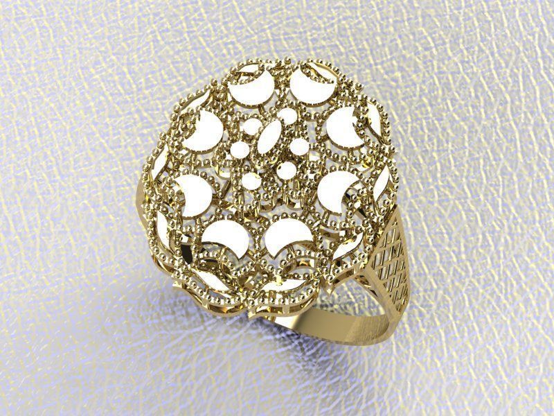 PLAIN CUT STEP RINGS 3D print model_14