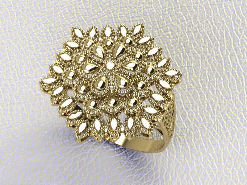 PLAIN CUT STEP RINGS 3D print model_21