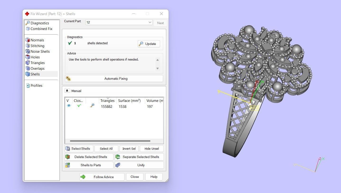 PLAIN CUT STEP RINGS 3D print model_95
